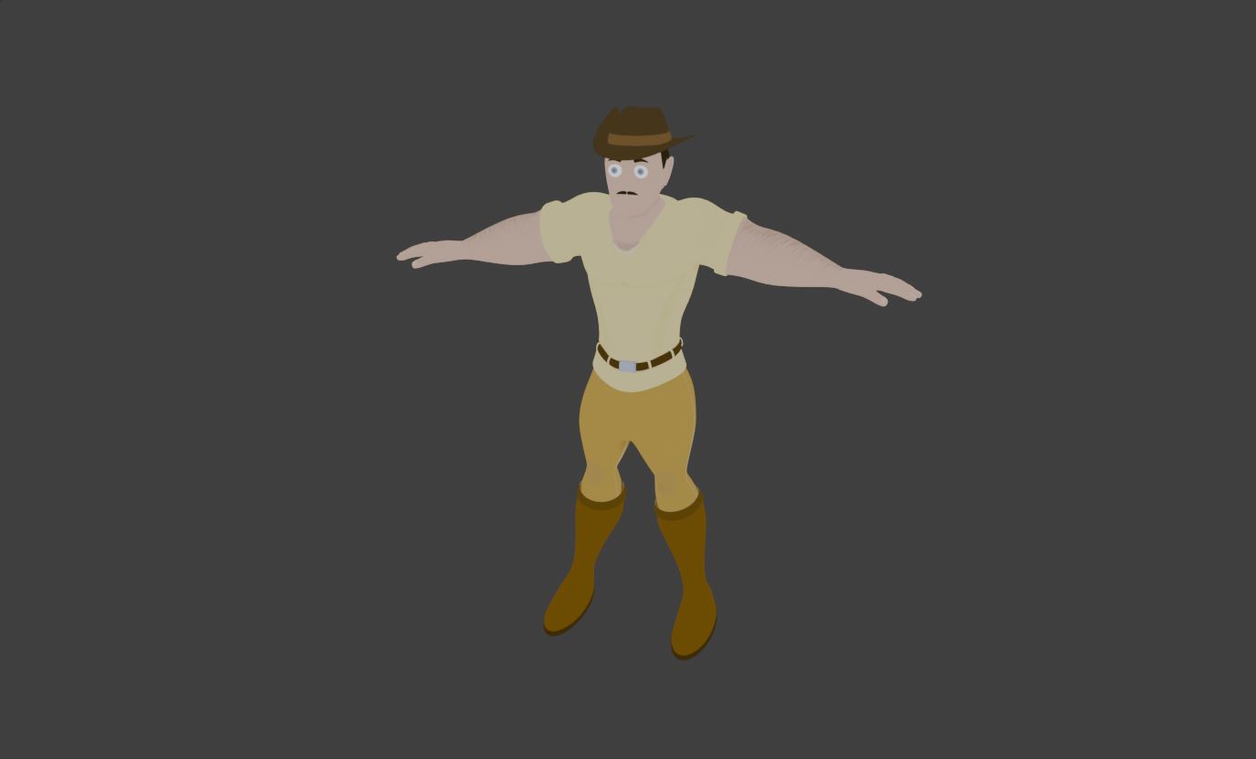 Buff Character Model